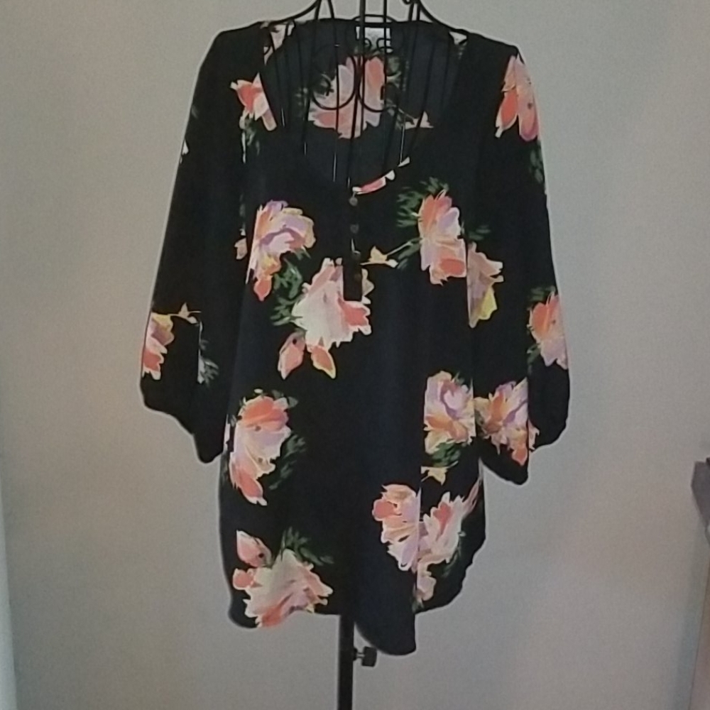 Floral Blouse L